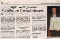 Alpla Gesundheitspreis